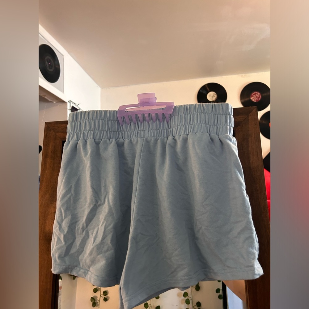 Forever 21 Blue Jogger Shorts